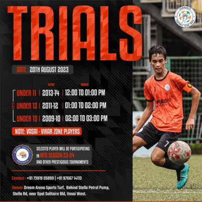 Read more about the article Community Football Club India Youth Team Selection Trials, Mumbai
