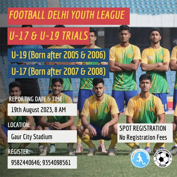 Read more about the article Delhi Tiger Football Club Selection Trials, Noida