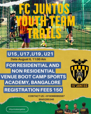 Read more about the article FC Juntos Youth Team Trails, Bengaluru
