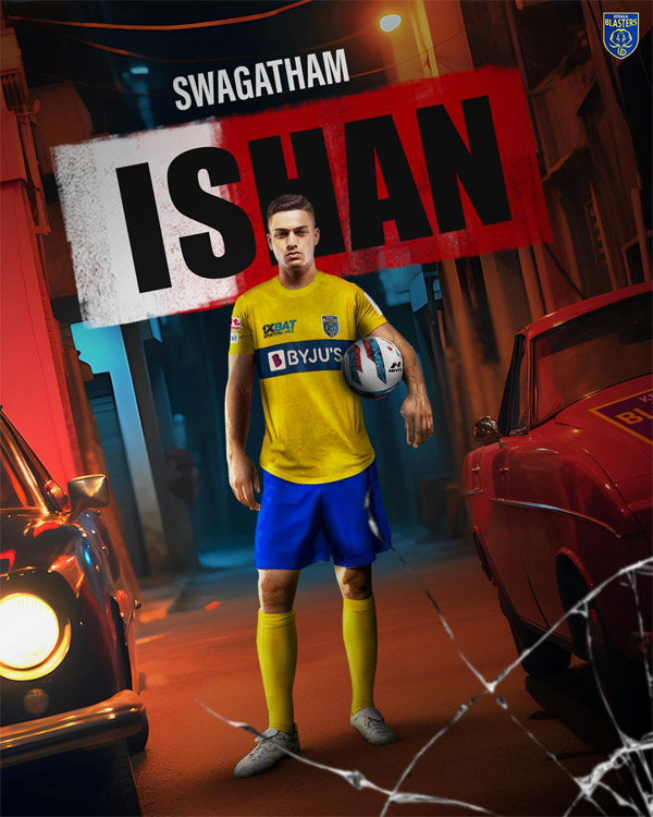 Read more about the article Kerala Blasters FC rope in Ishan Pandita on a two-year deal