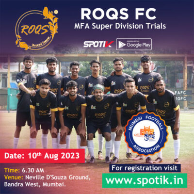 Read more about the article ROOS FC Mumbai Super Division Trials