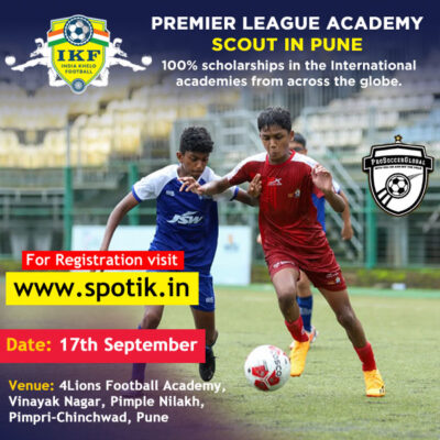 Read more about the article Premier League Academy Scholarships Scouts, Pune