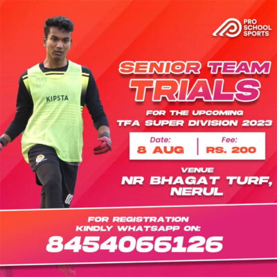 Read more about the article Pro School Sports Football Selection Trials, Navi Mumbai