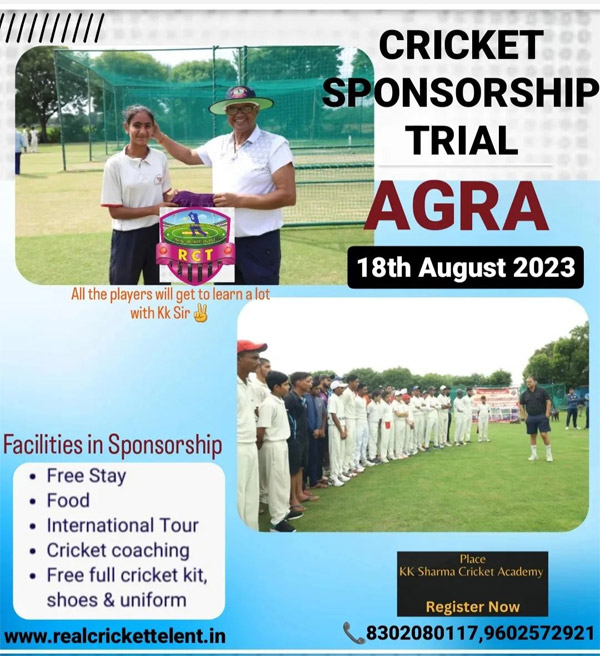 Read more about the article Real Cricket Rct Scholarship Trials Agra