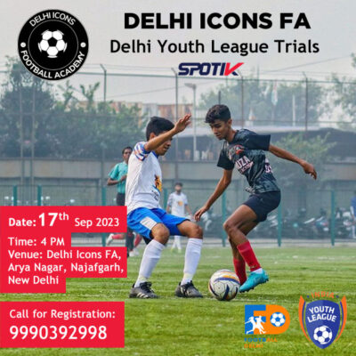 Read more about the article Delhi Icons FA Youth League Trials, New Delhi