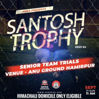 Read more about the article Himachal Pradesh Santosh Trophy Trials