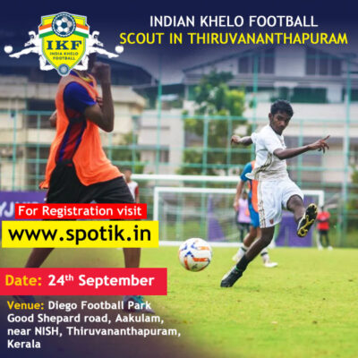 Read more about the article India Khelo Football Trivandrum Trials, Kerala