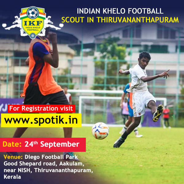 You are currently viewing India Khelo Football Trivandrum Trials, Kerala