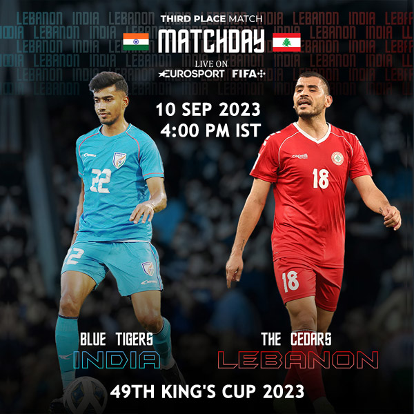 You are currently viewing India to Battle Lebanon for Bronze in the 49th King’s Cup 2023