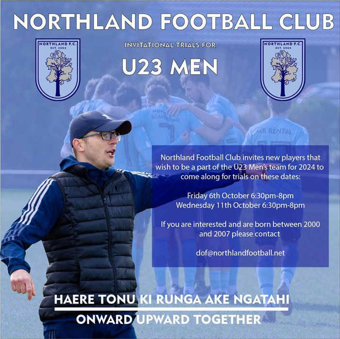 You are currently viewing Northland Football Club Trials, New Zealand