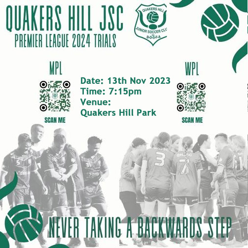 You are currently viewing Quakers Hill Junior Soccer Club Trials, Australia