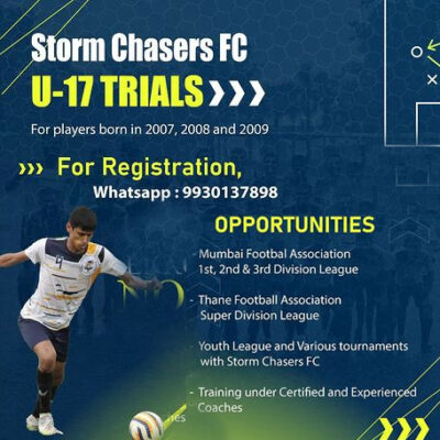 Read more about the article Storm Chasers FC U17 Trials, Mumbai