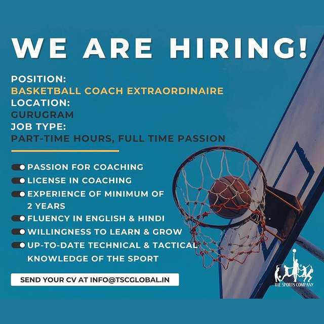 Read more about the article TSC Global Hiring Basketball Coach in Gurugram