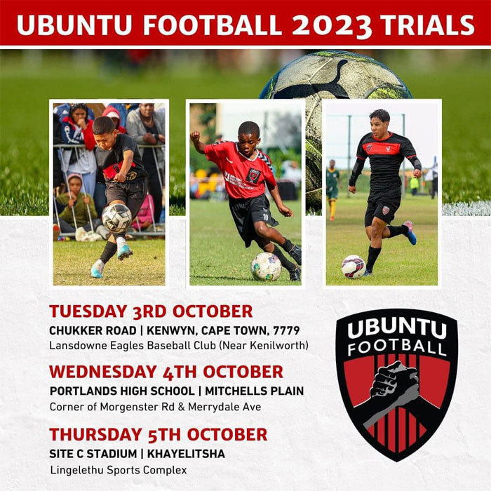 Read more about the article Ubuntu Football 2023 Trials, Cape Town