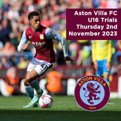 Read more about the article Aston Villa FC U16 Trials, England