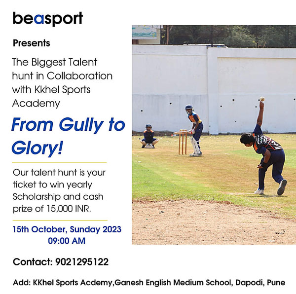 Read more about the article BEA Sport Cricket Academy Talent Hunt, Pune