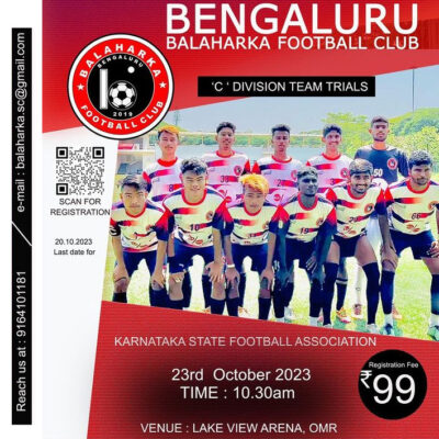 Read more about the article Bengaluru Balaharka FC Selection Trials