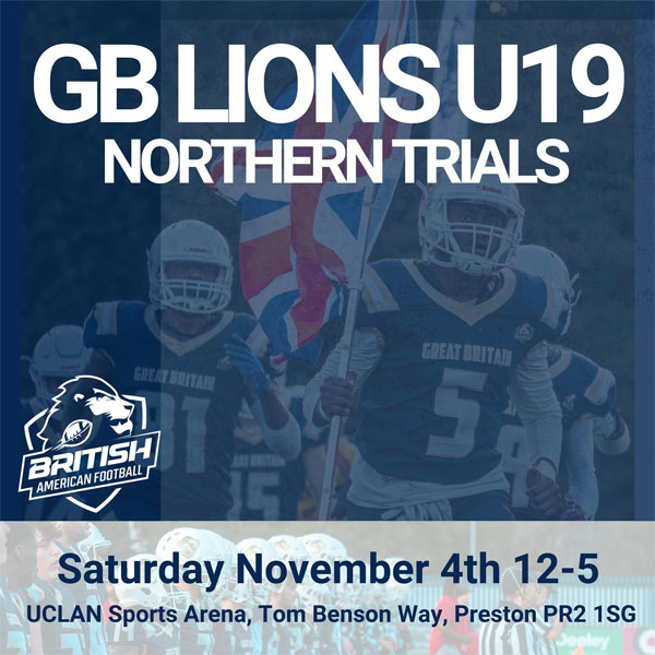 You are currently viewing British American Football Association Trials, UK