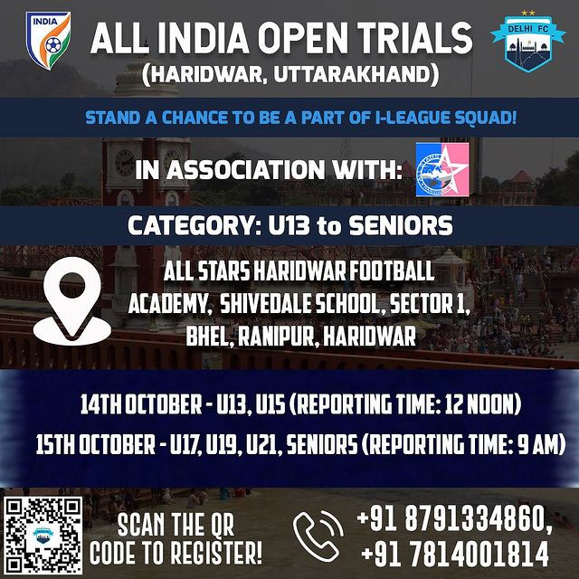 Read more about the article Delhi FC I-League Trials, Haridwar