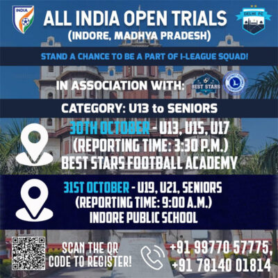 Read more about the article Delhi Football Club I-league Trials, Indore