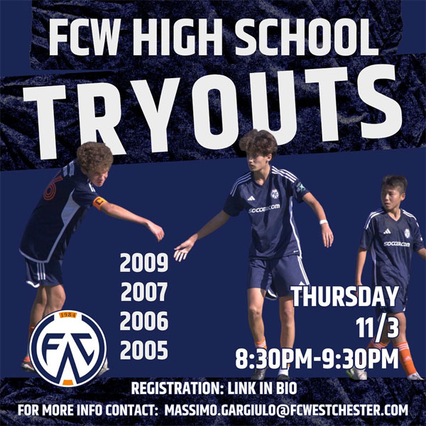 Read more about the article FC Westchester Soccer Tryouts, New York