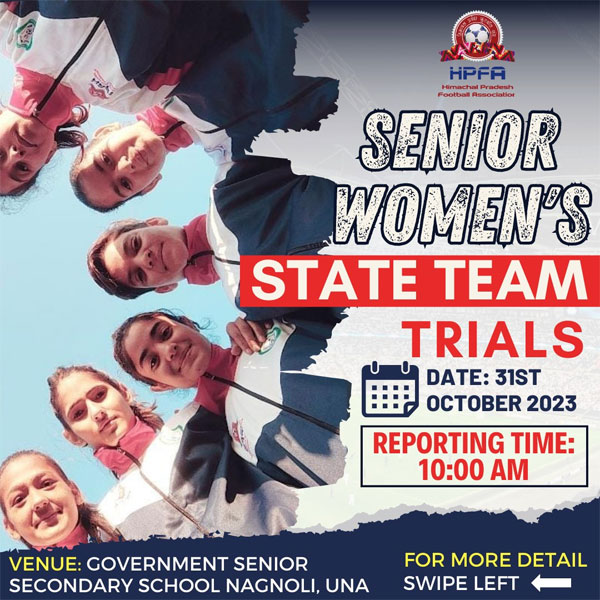 Read more about the article HP State Team Trials for Senior Women’s National Football Championship