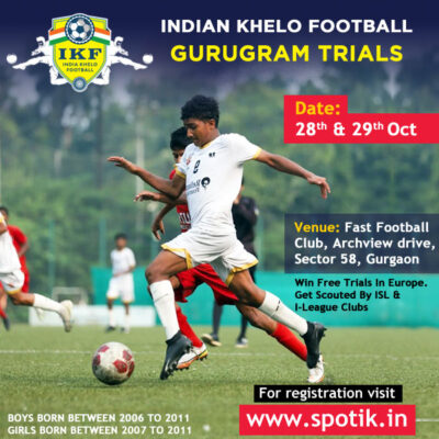 Read more about the article India Khelo Football Gurugram Trials