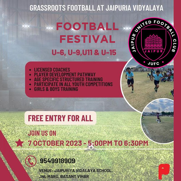 Read more about the article Jaipur United FC Football Festival, Jaipur