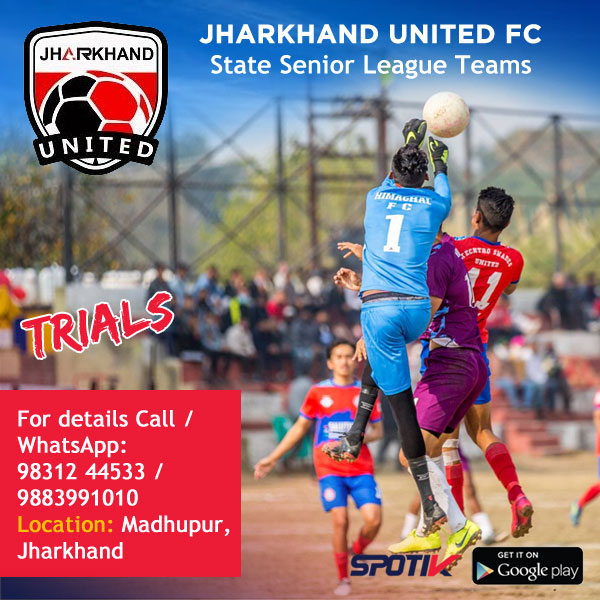 You are currently viewing Jharkhand United FC Senior Team Trials