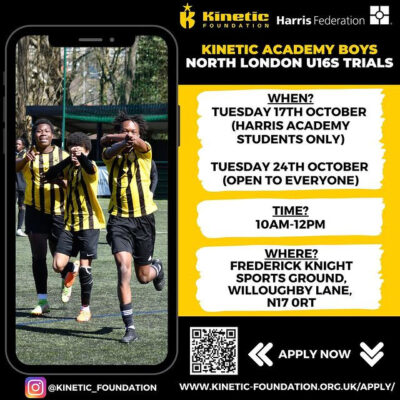 Read more about the article Kinetic Academy Football Trials, London