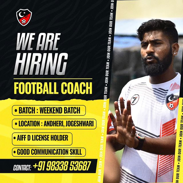 Read more about the article Millat FC Hiring Football Coach, Mumbai