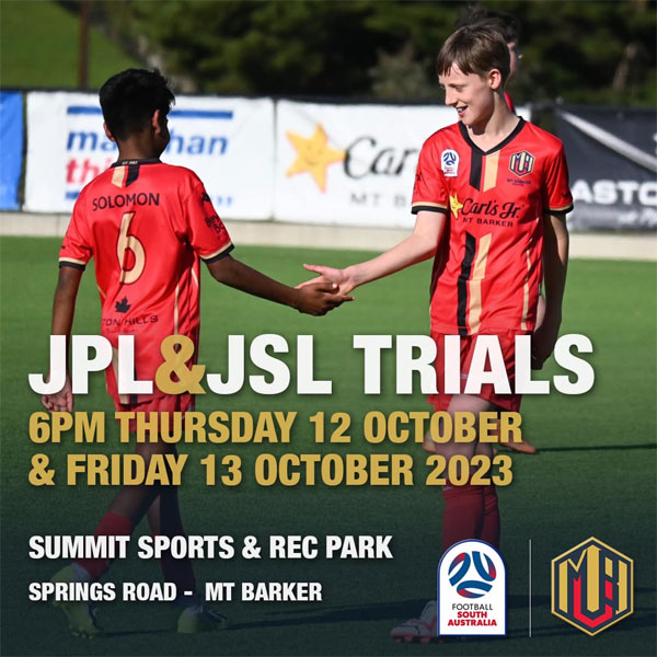 You are currently viewing Mt Barker United Soccer Club Trials, Australia