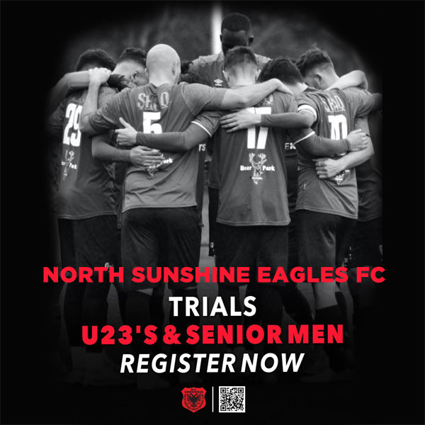 You are currently viewing North Sunshine Eagles FC Football Trials, Melbourne