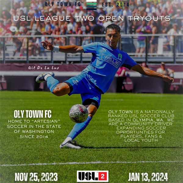 Read more about the article Oly Town FC Soccer Tryouts, Olympia, Washington