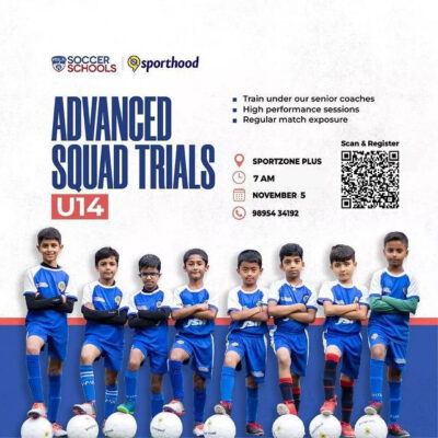 Read more about the article Sporthood BFC Soccer Schools U14 Trials, Bengaluru