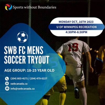 Read more about the article Sports without Boundaries FC Soccer Tryouts, Canada