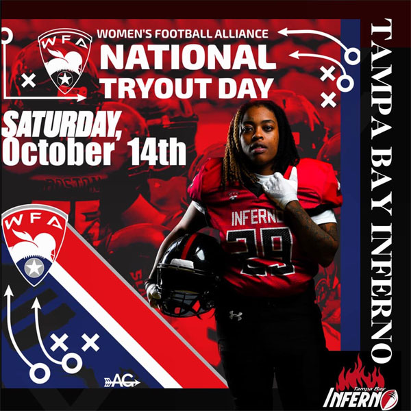 Read more about the article Tampa Bay Inferno Football Tryouts, Florida, USA