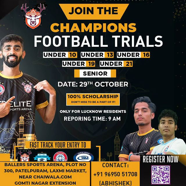 Read more about the article Techtro Lucknow FC Football Trials