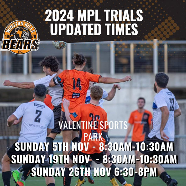 You are currently viewing Winston Hills Football Club Trials,  Glenwood, Australia