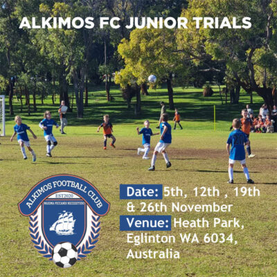 Read more about the article Alkimos FC Junior Trials, Perth Australia