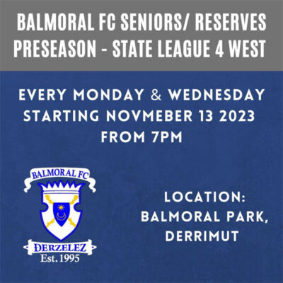 Read more about the article Balmoral Football Club Trials, Australia