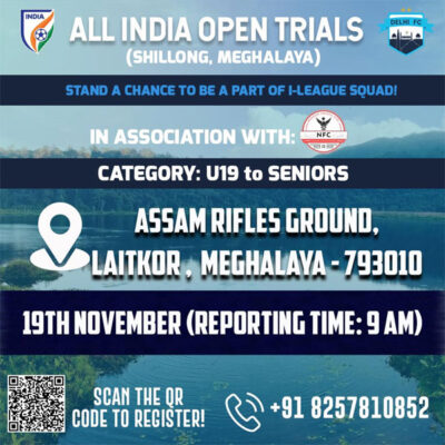 Read more about the article Delhi FC Open Trials, Shillong