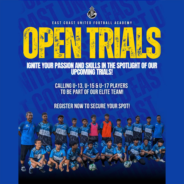 You are currently viewing East Coast United Football Academy Trials, Singapore