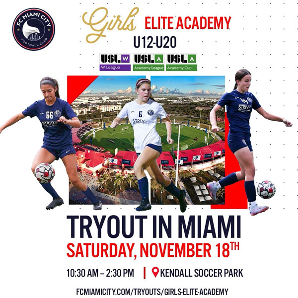 You are currently viewing FC Miami City Girls Team Trials, USA