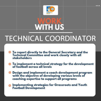 Read more about the article Football Delhi Hiring Technical Coordinator