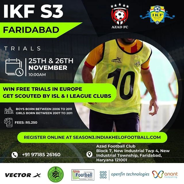 You are currently viewing India Khelo Football Talent Hunt Trials, Faridabad