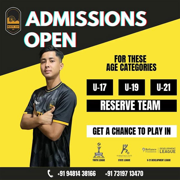 You are currently viewing Majaz FC & Academy Trials, Bengaluru