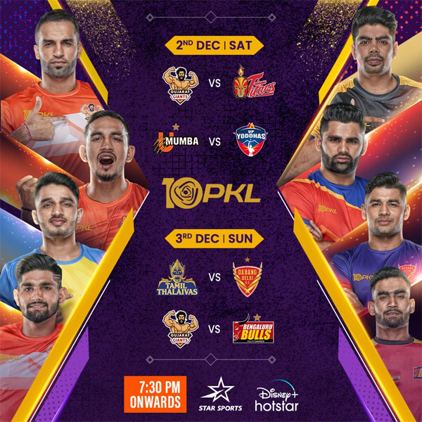 You are currently viewing Excitement Builds as PKL Season 10 Kickstarts on December 2nd