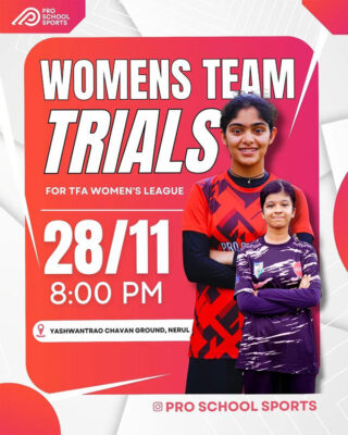 Read more about the article Pro School Sports India Women Team Trials, Mumbai