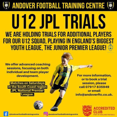 Read more about the article Andover Football Training Centre Trials, UK